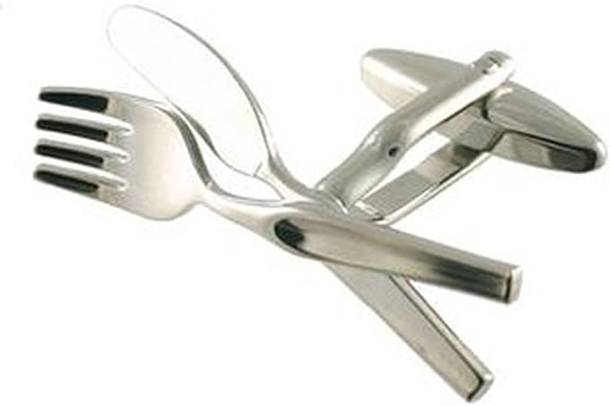 Mansjettknapper - Kniv & gaffel Edition 🍴