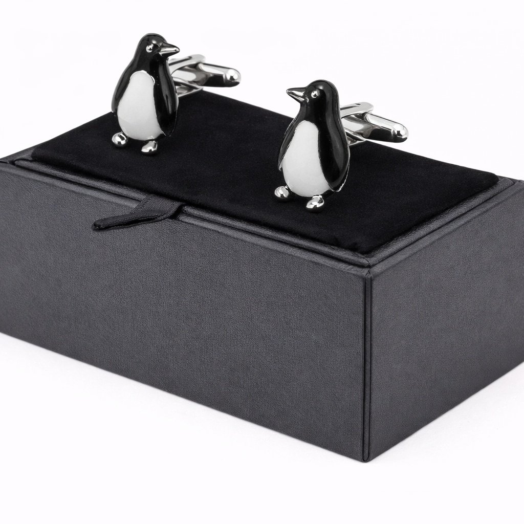 Mansjettknapper - Pingvin Edition 🐧