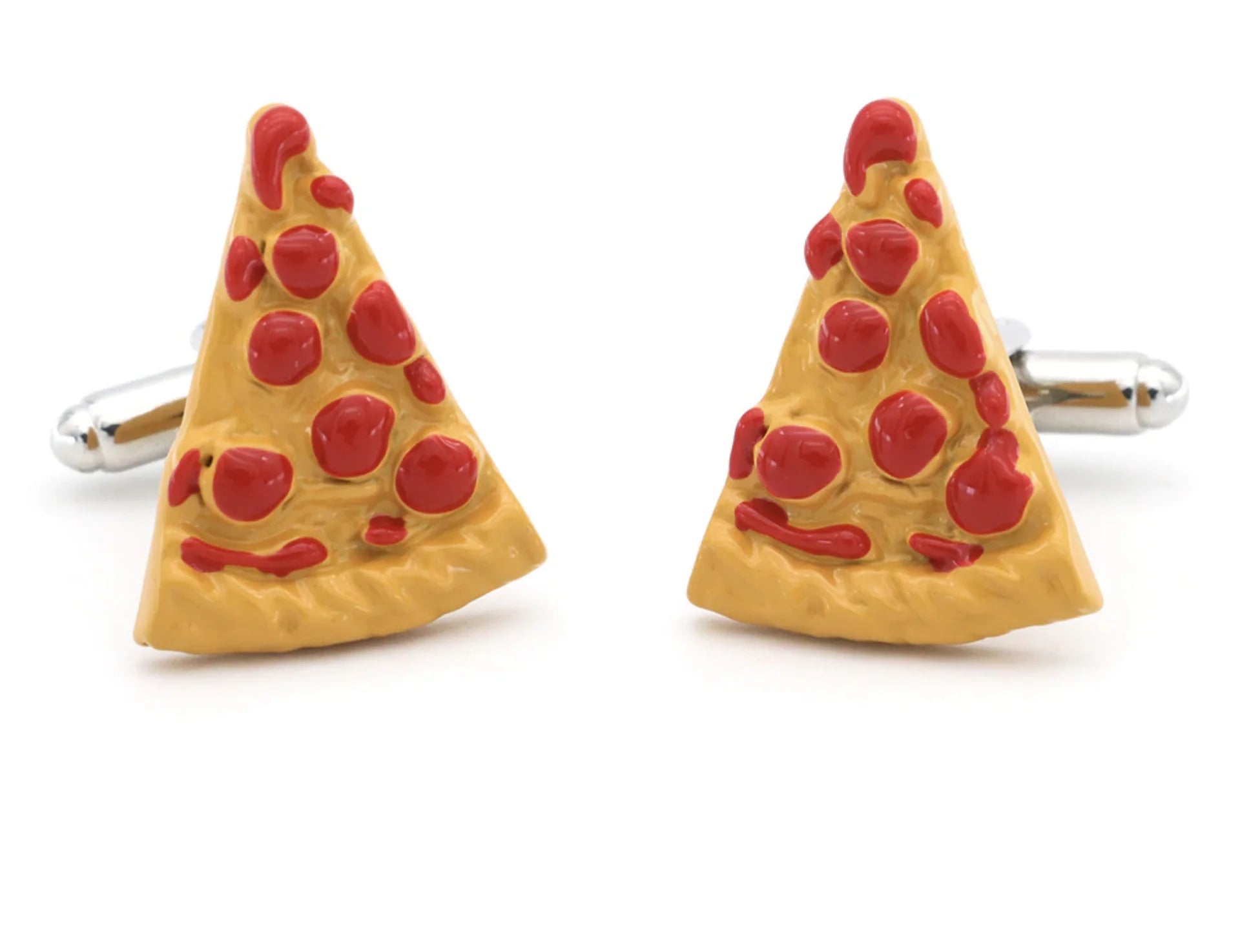 Mansjettknapper: “Slice of Style” 🍕