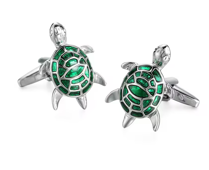 Mansjettknapper - Skilpadde Edition 🐢