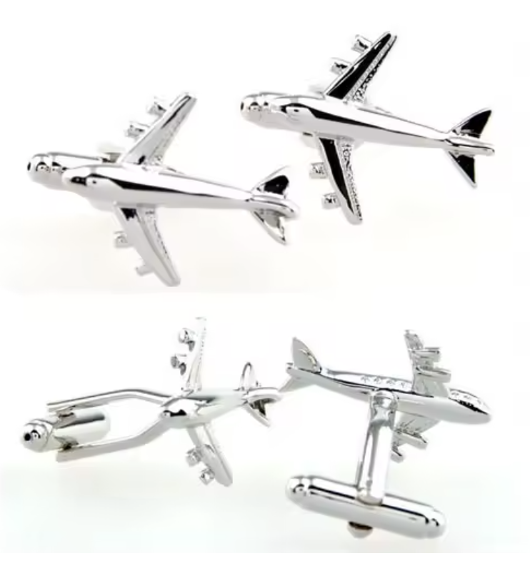 Mansjettknapper - Passasjerfly Edition✈️