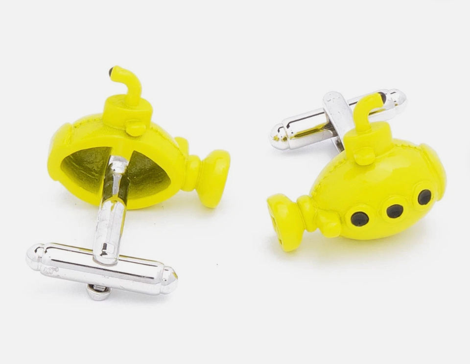 Mansjettknapper - Yellow Submarine Edition