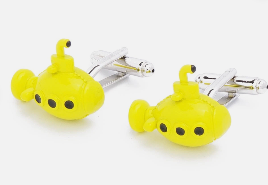 Mansjettknapper - Yellow Submarine Edition