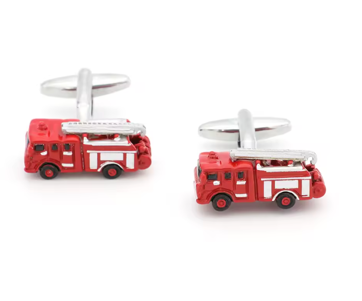 Mansjettknapper - Brannbil Edition🚒