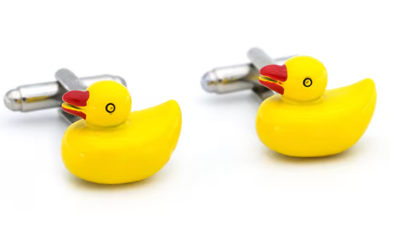 Mansjettknapper - Badeand Edition🐤