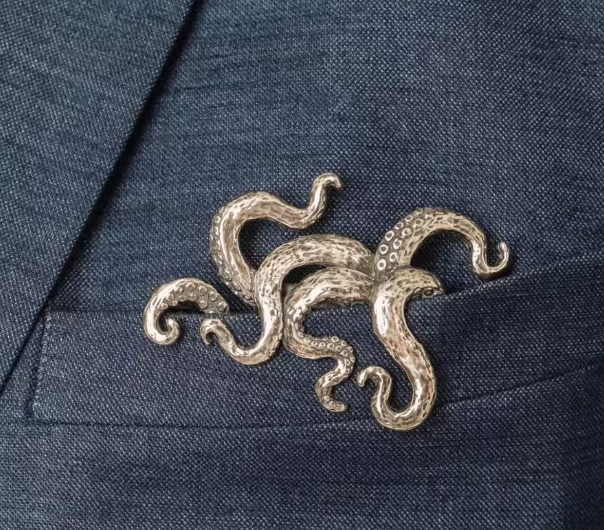 Lommesmykke - Blekksprut 🦑