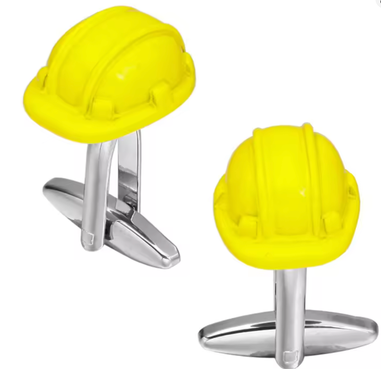 Mansjettknapper - Hard hat Edition👷